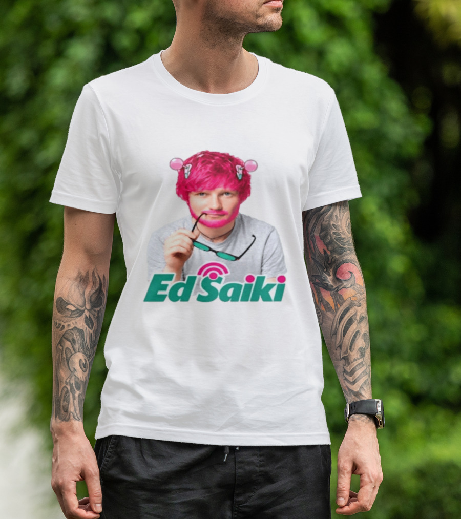 Ed Saiki Disastrous Life Anime Ed Sheeran T-Shirt