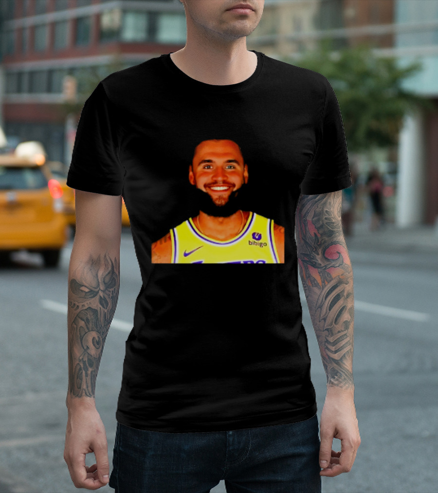 Charlie Kirk And LeBron James Los Angeles Lakers Basketball Meme T-Shirt