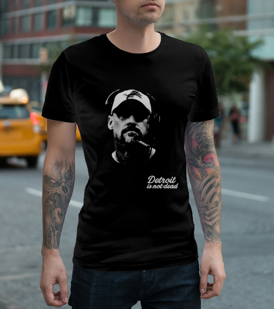 Detroit Lions Dan Campbell Detroit Is Not Dead T-Shirt