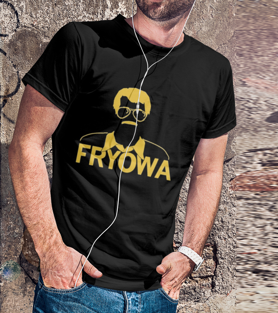 FRYOWA Yellow Mustache Glasses Black Snug Small T-Shirt