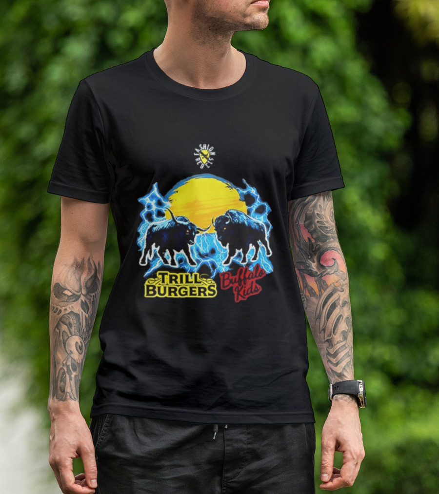 Buffalo Kids Versus Trill Burgers Electric Showdown 2026 T-Shirt