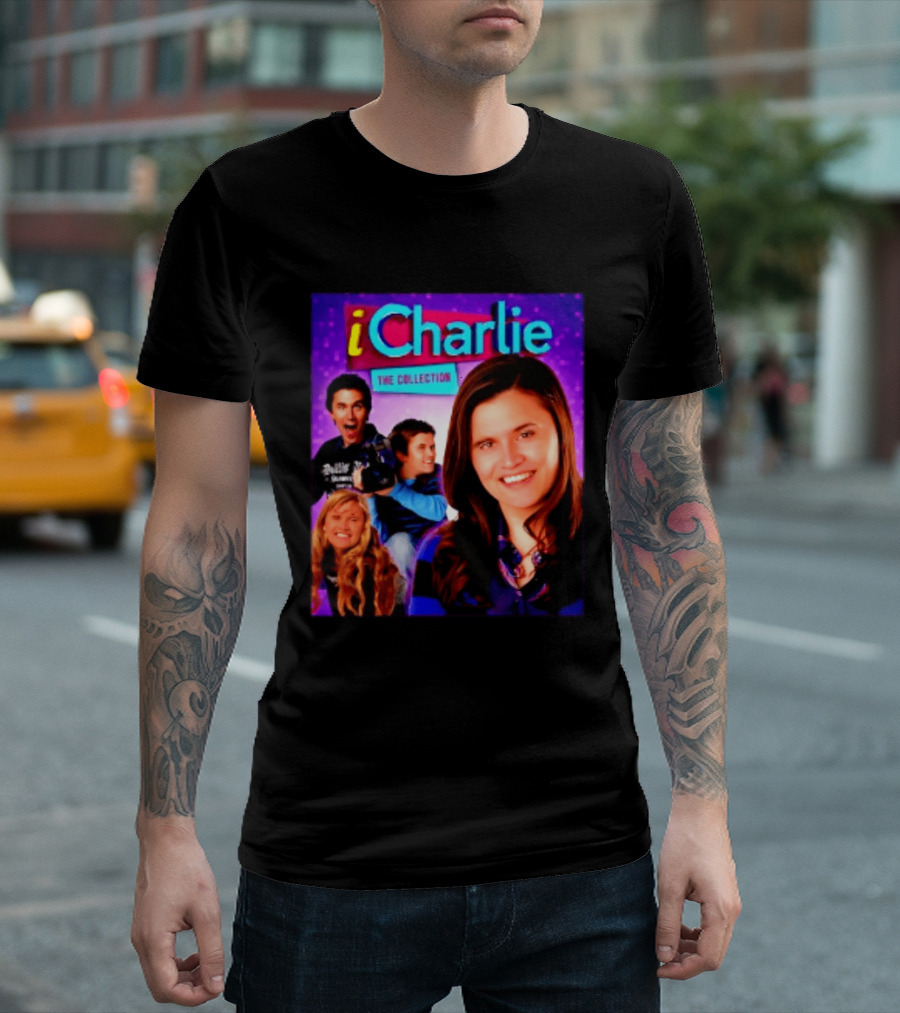 ICharlie The Collection ICarly Nickelodeon Meme TV Show Cast T-Shirt