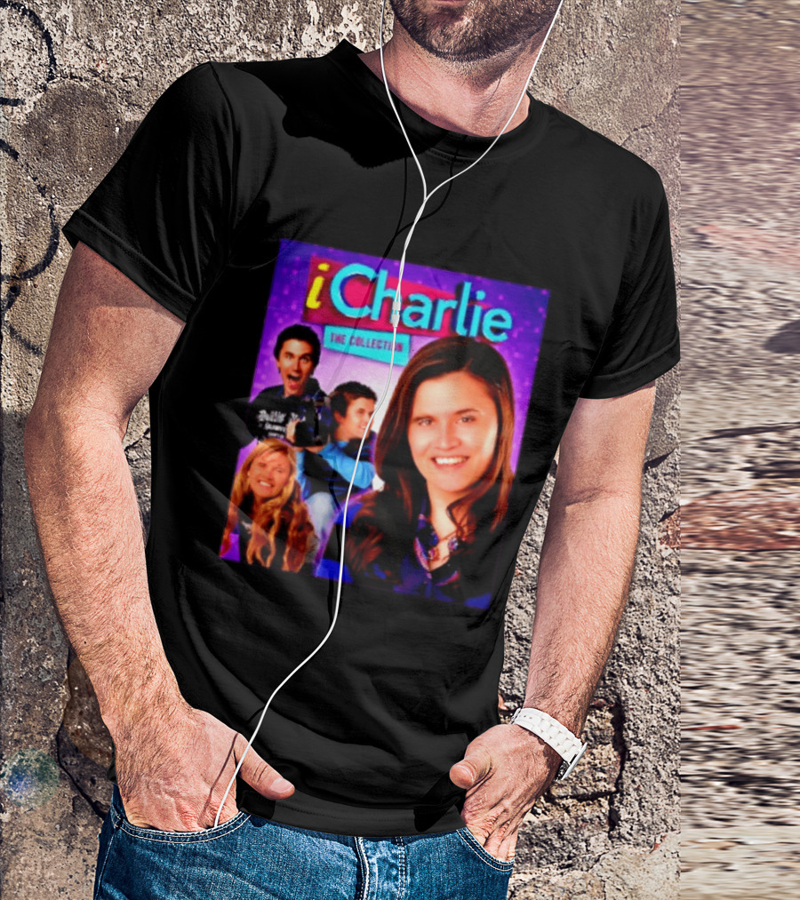 ICharlie The Collection ICarly Nickelodeon Meme TV Show Cast T-Shirt
