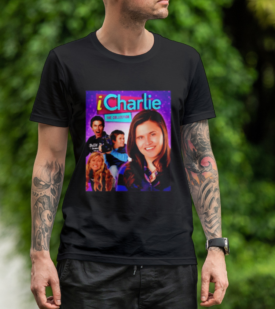 ICharlie The Collection ICarly Nickelodeon Meme TV Show Cast T-Shirt