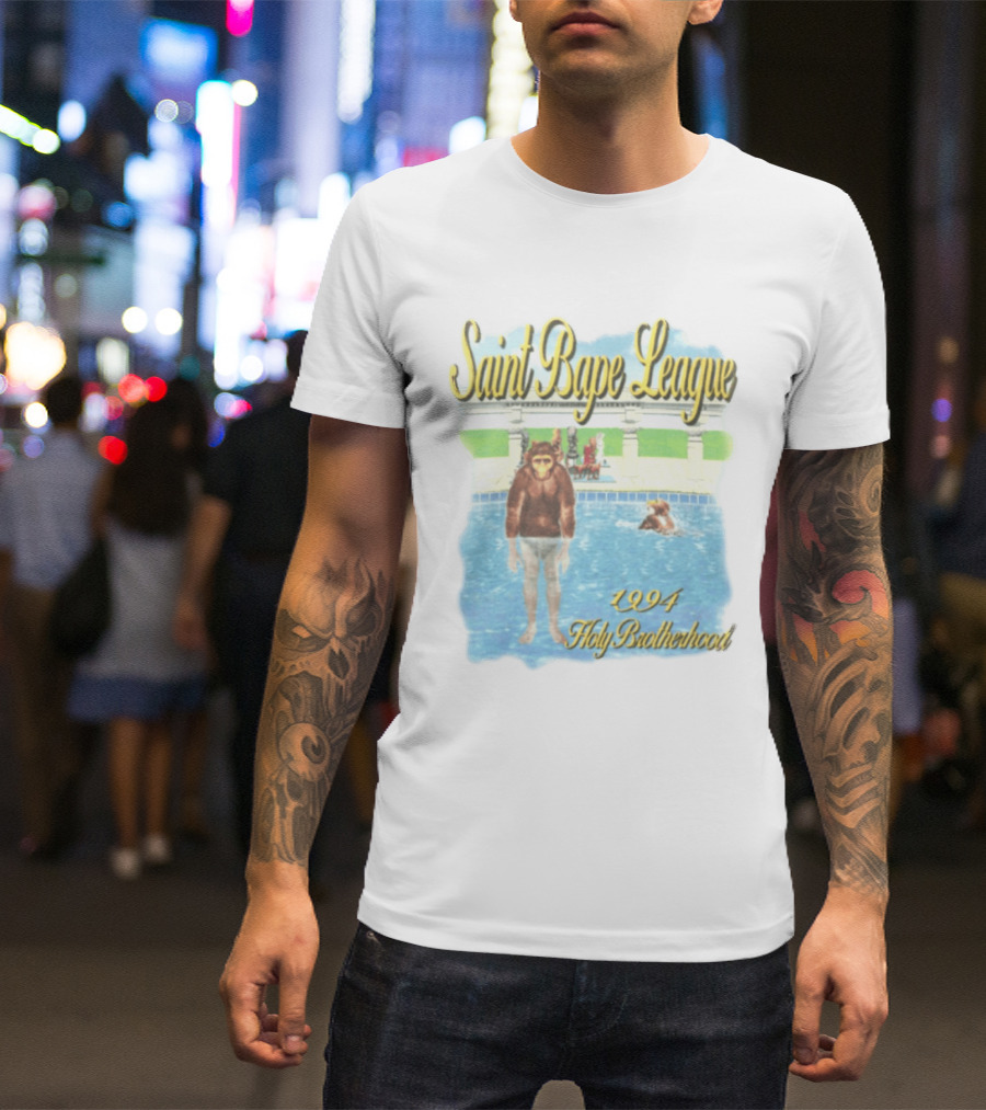 Saint Bape League Holy Brotherhood 1994 T-Shirt