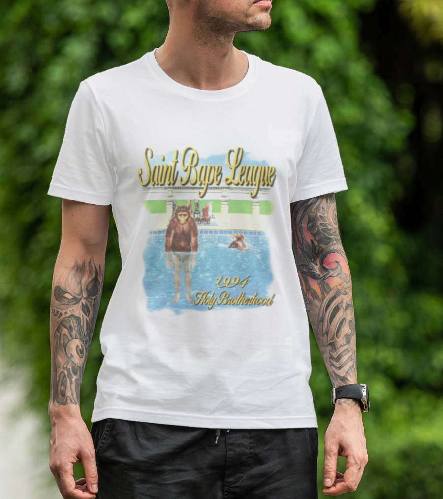 Saint Bape League Holy Brotherhood 1994 T-Shirt