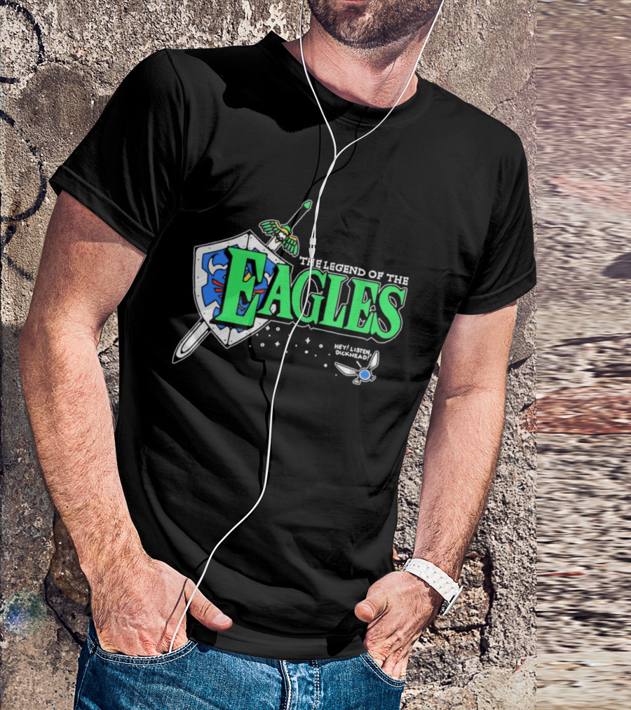 The Legend Of The Eagles Sword And Shield Adventure T-Shirt
