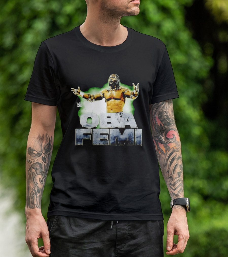 Oba Femi WWE Superstar Name T-Shirt