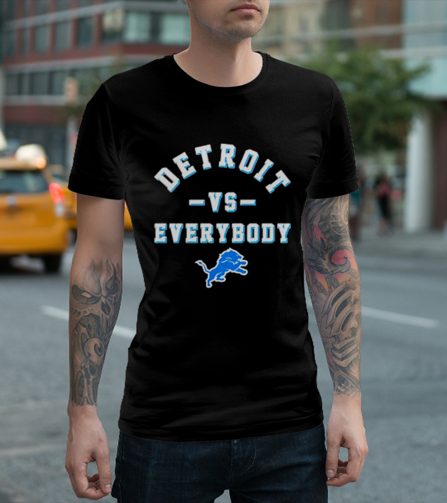 Detroit Lions Vs Everybody 2026 T-Shirt