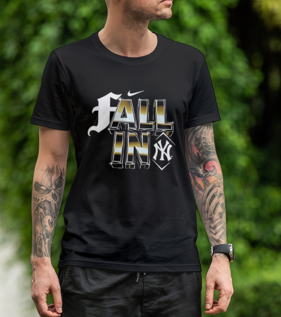 Nike New York Yankees Fall In 2026 Postseason T-Shirt