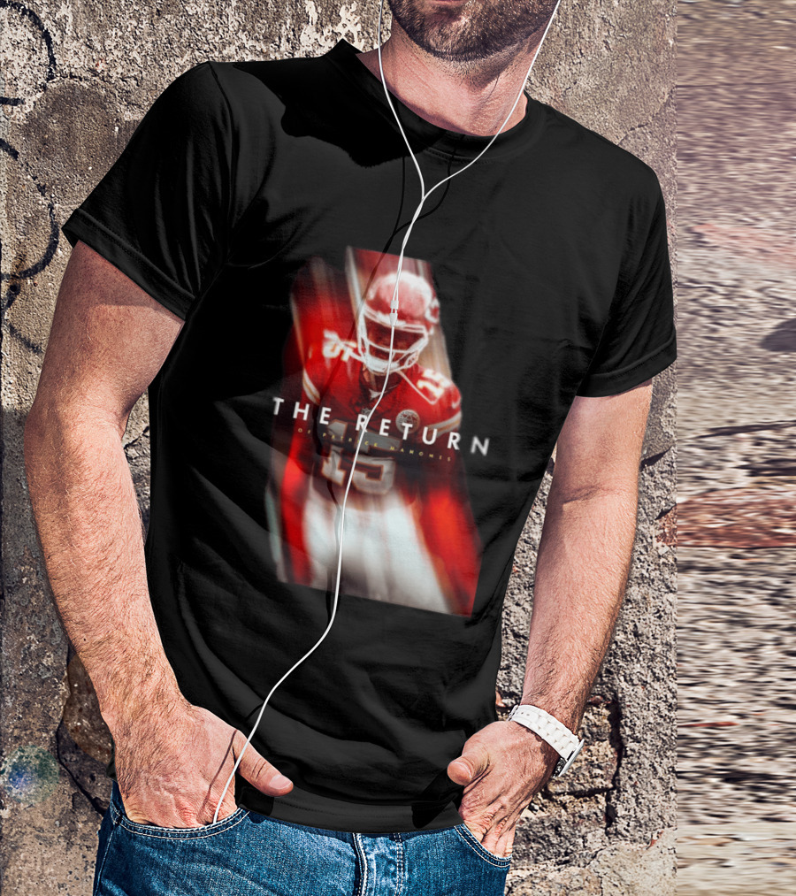 Patrick Mahomes The Return Kansas City Chiefs 15 NFL 2026 Seasons T-Shirt