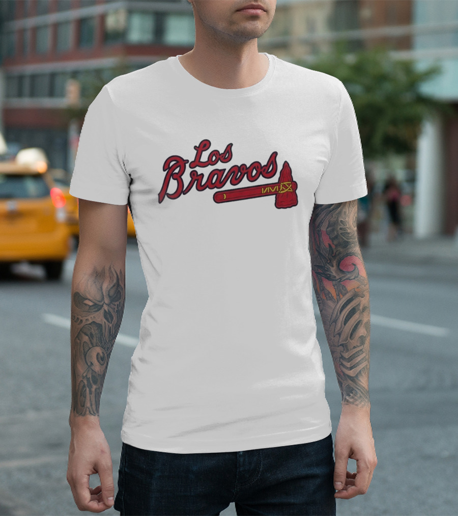 Los Bravos Tomahawk T-Shirt