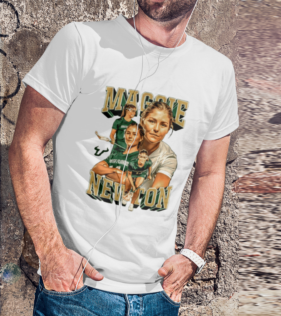 Maggie Newton South Florida Lacrosse Player USF T-Shirt