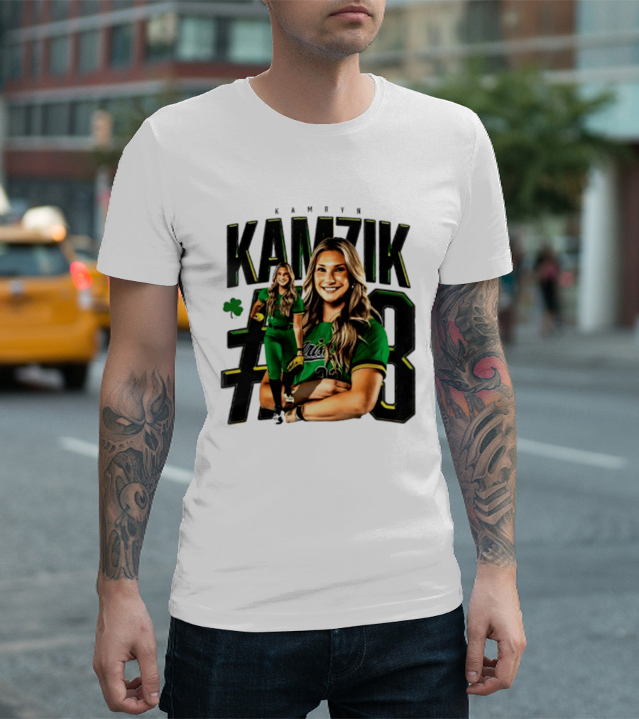 Kamryn Kamzik #23 Notre Dame NCAA Softball Player T-Shirt