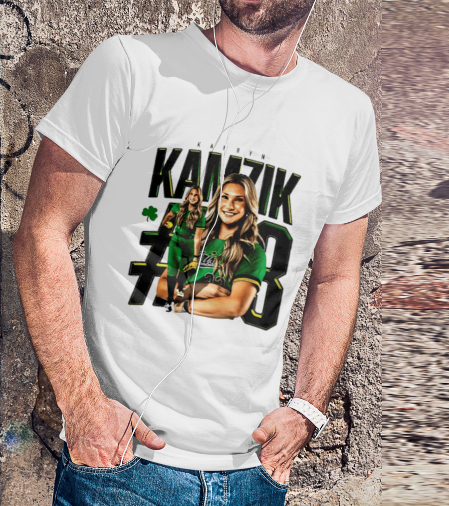 Kamryn Kamzik #23 Notre Dame NCAA Softball Player T-Shirt
