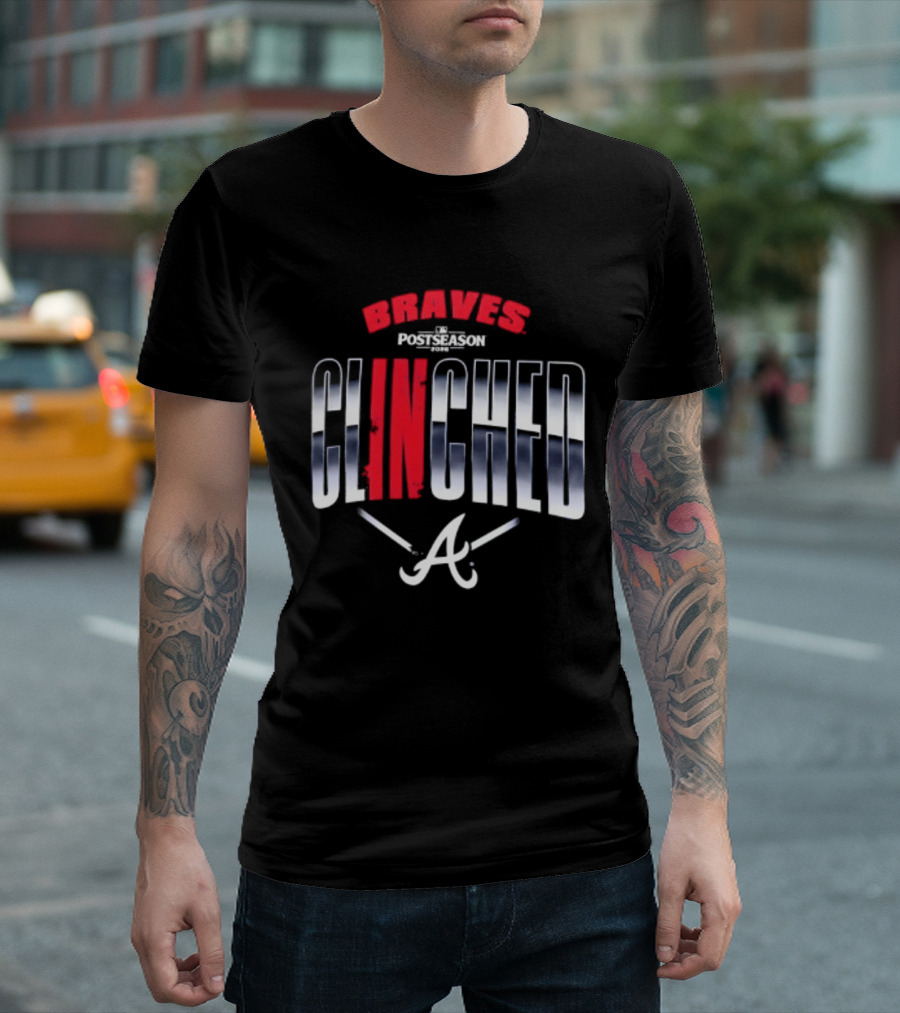 Atlanta Braves Clinched Postseason 2026 MLB Celebration T-Shirt