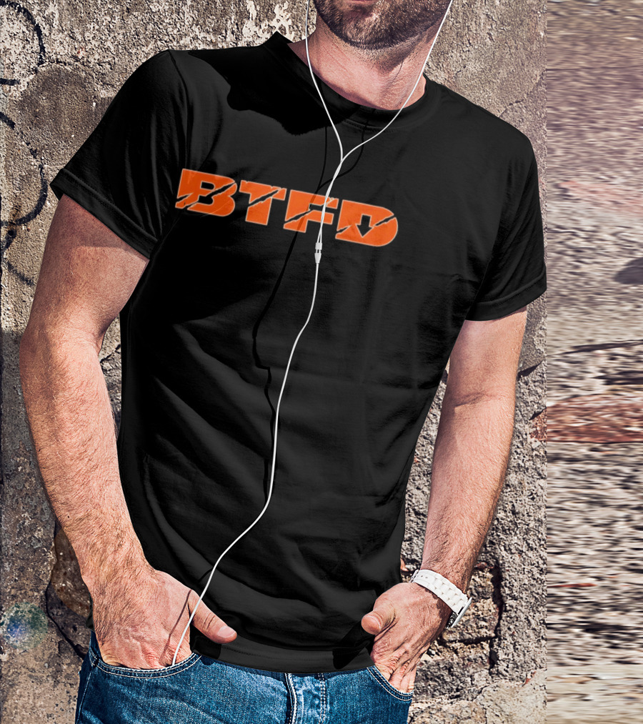 BTFD Chicago Bears Bear The Fuck Down Fan T-Shirt