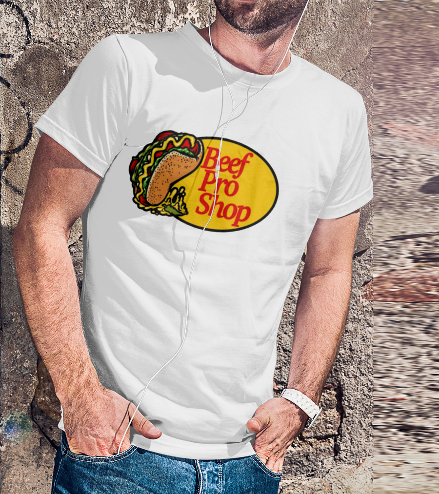 Beef Pro Shop Taco Patch T-Shirt
