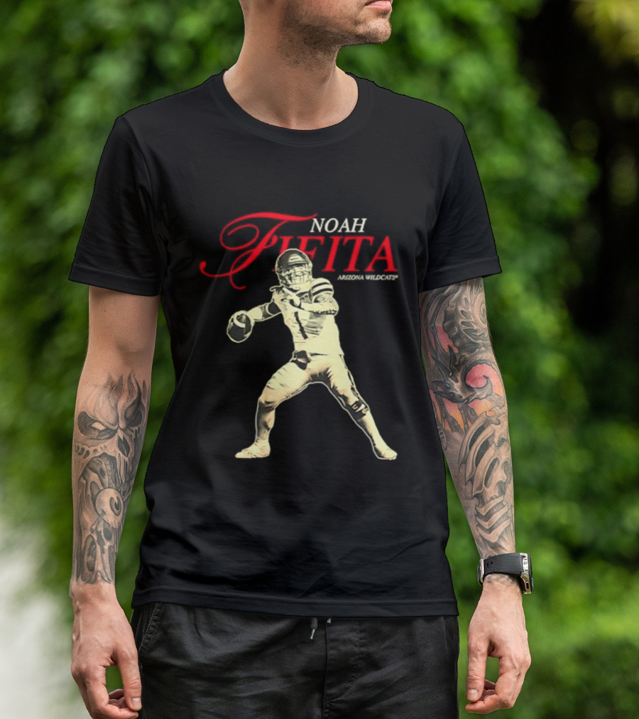 Noah Fifita Arizona Wildcats NCAA Football Player T-Shirt