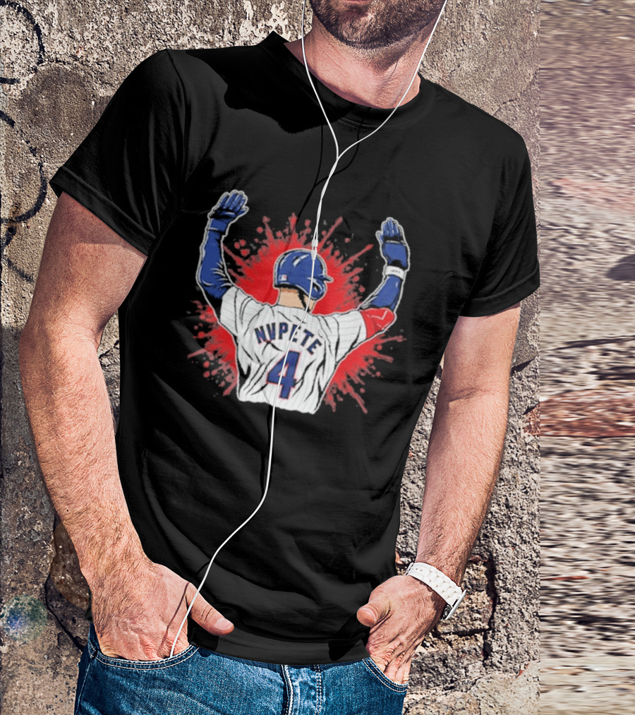 Chicago Cubs MVPETE 4 Pete Crow Armstrong Baseball Player Celebration T-Shirt