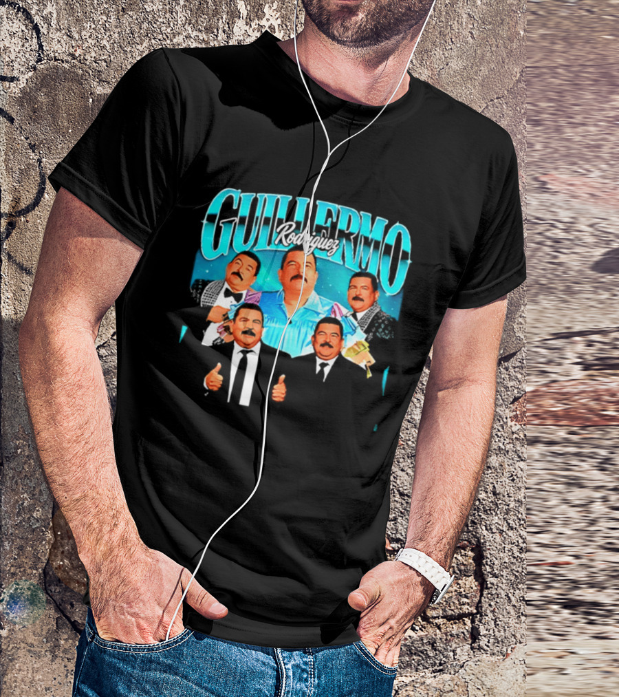 Guillermo Rodriguez 90s Collage Nostalgic Humor Thumbs Up T-Shirt