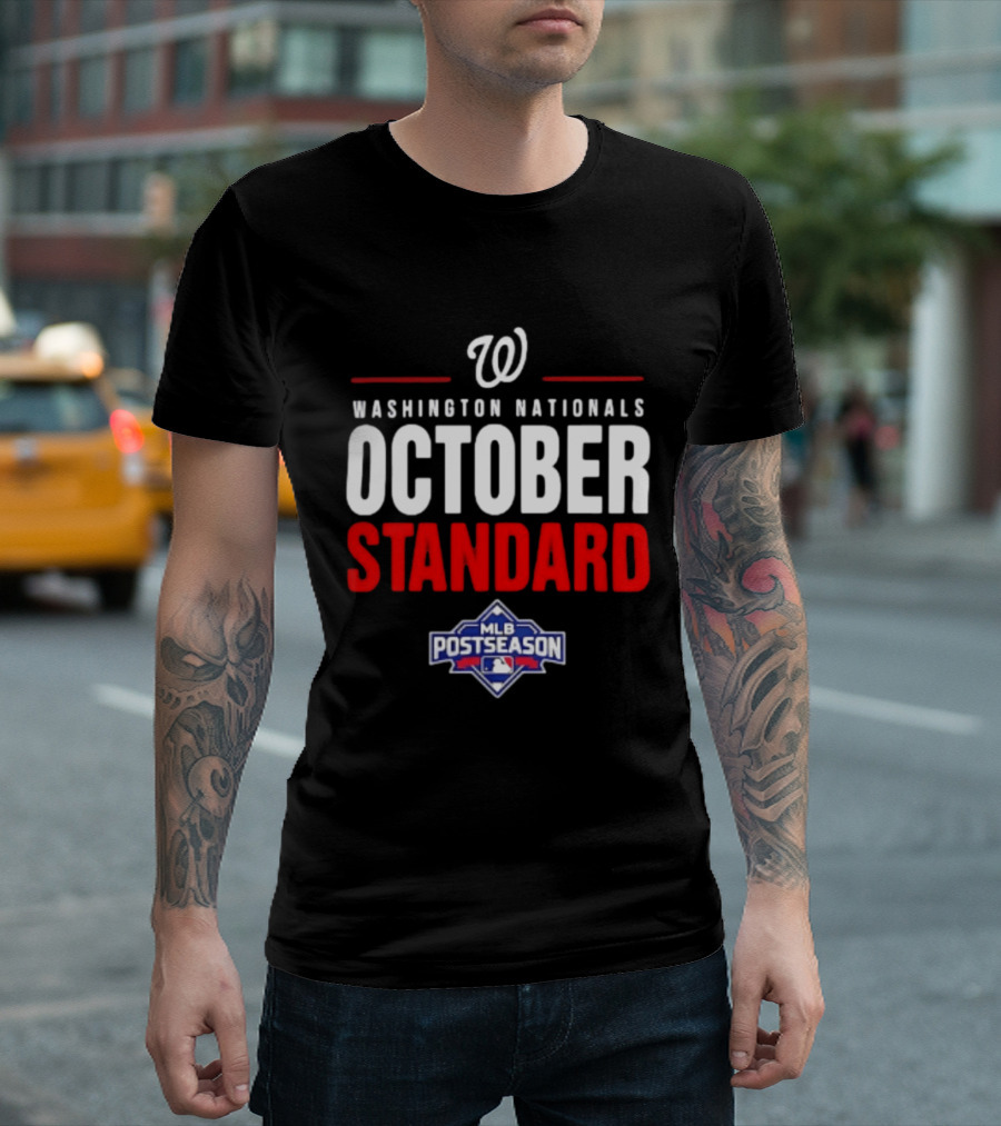 Washington Nationals October Standard 2026 MLB Postseason T-Shirt