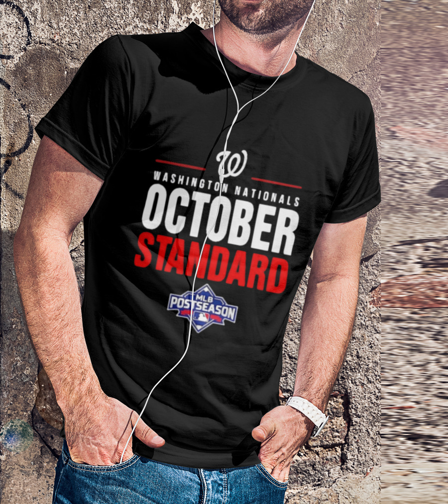 Washington Nationals October Standard 2026 MLB Postseason T-Shirt