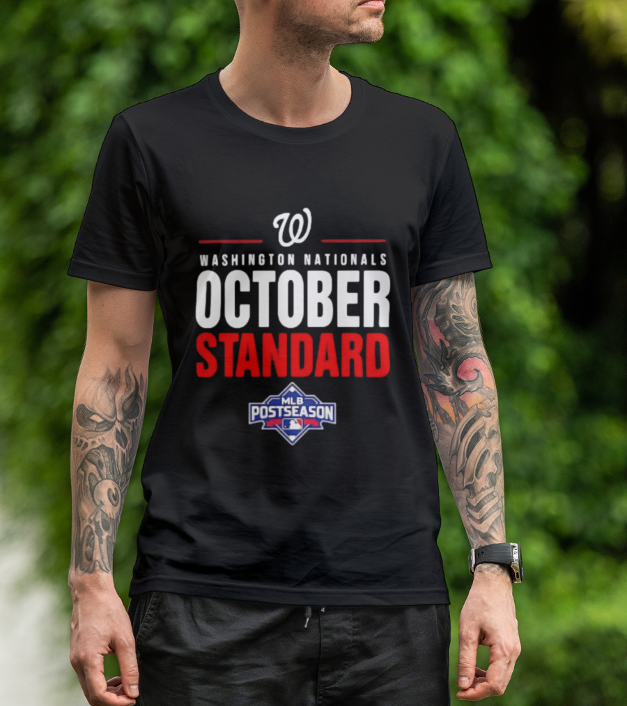 Washington Nationals October Standard 2026 MLB Postseason T-Shirt