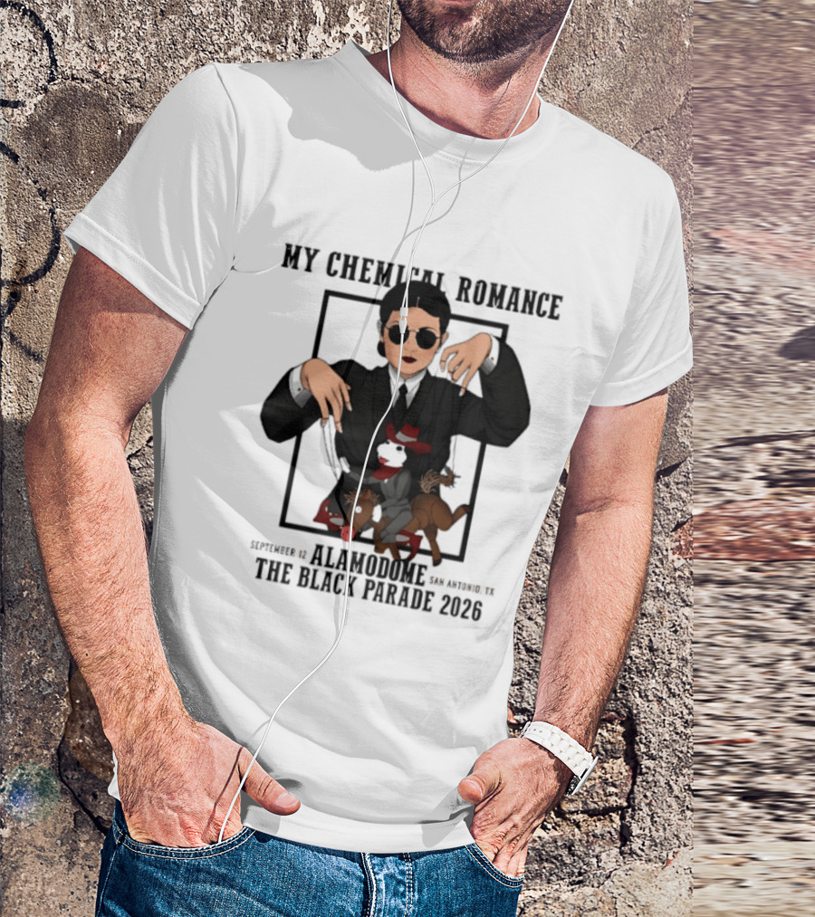 My Chemical Romance The Black Parade Alamodome 2026 September Texas T-Shirt