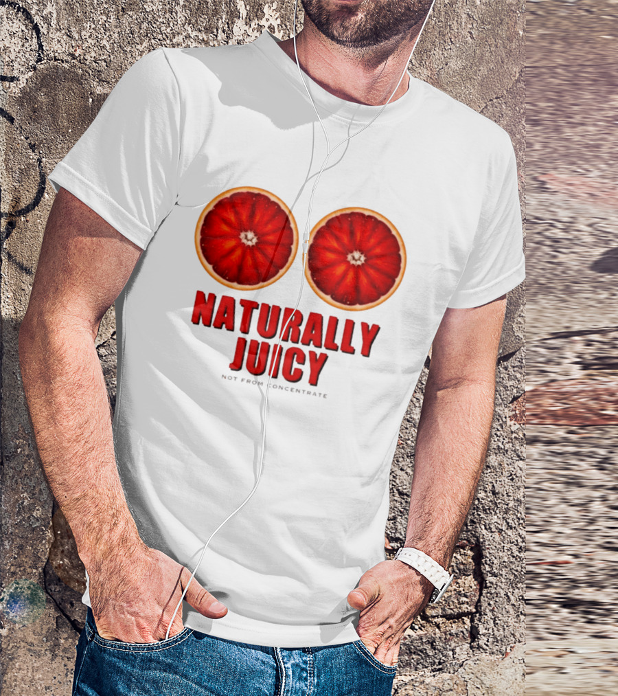 Naturally Juicy Not From Concentrate Blood Orange Slices T-Shirt