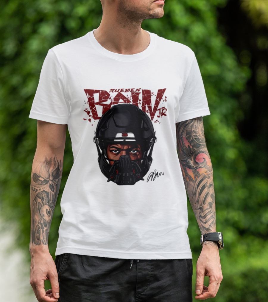 Rueben Bain Jr. Big Head Mask Tampa Bay Buccaneers T-Shirt