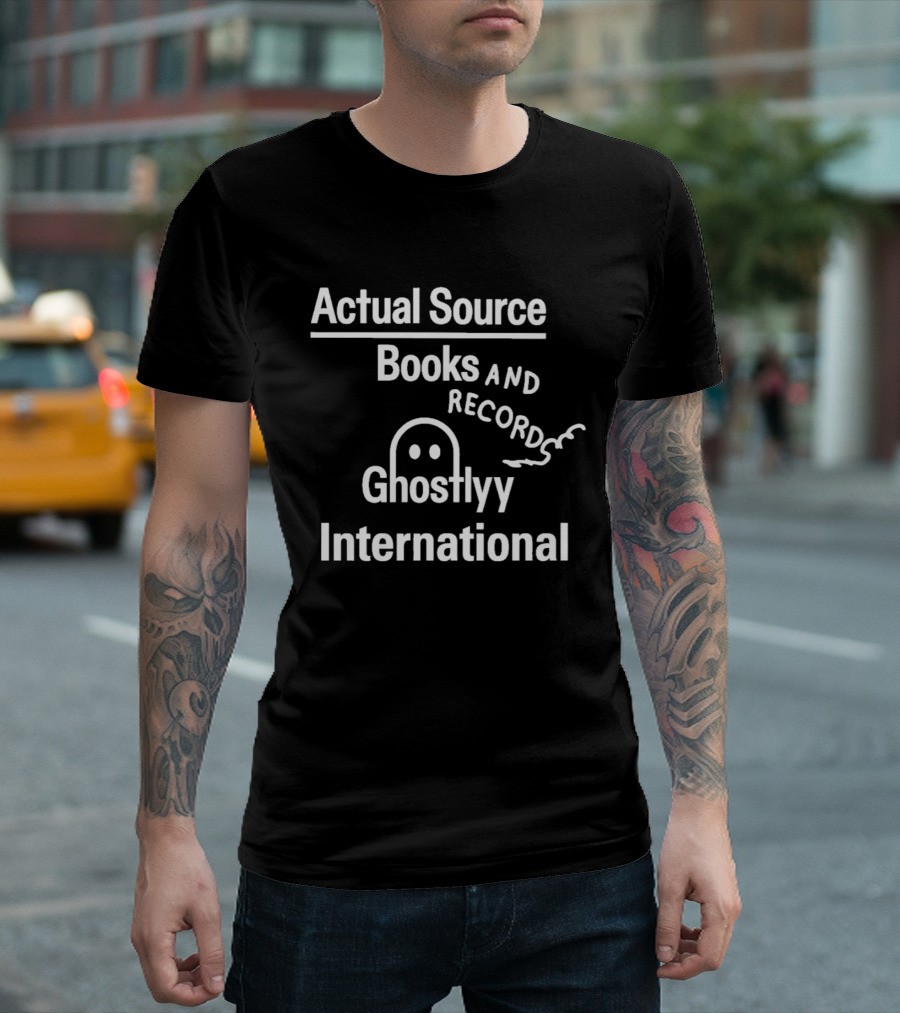 Actual Source Ghostlyy International Books And Records T-Shirt