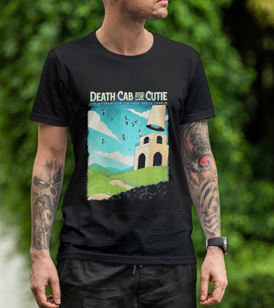 Death Cab For Cutie Olympia Theatre Dublin 17th September 2026 T-Shirt