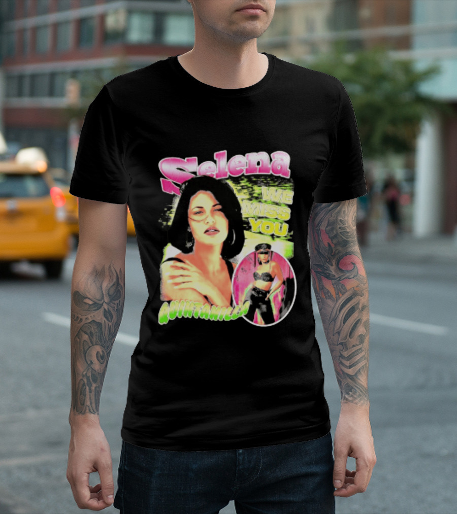 Selena Quintanilla We Miss You Tejano Music T-Shirt