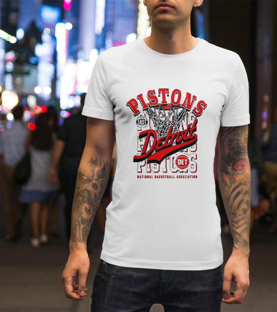 Pistons Detroit National Basketball Association East DET T-Shirt