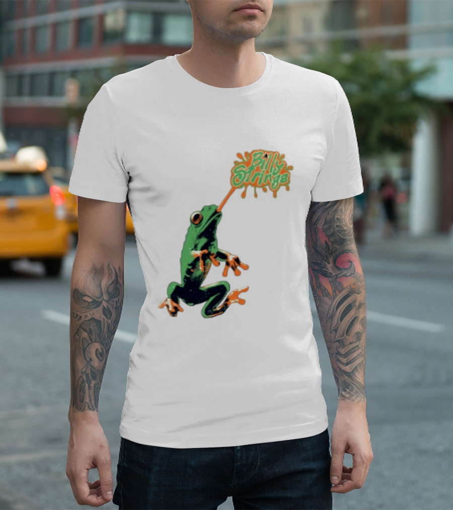 Billy Strings Frog Splatter Youth True Love T-Shirt