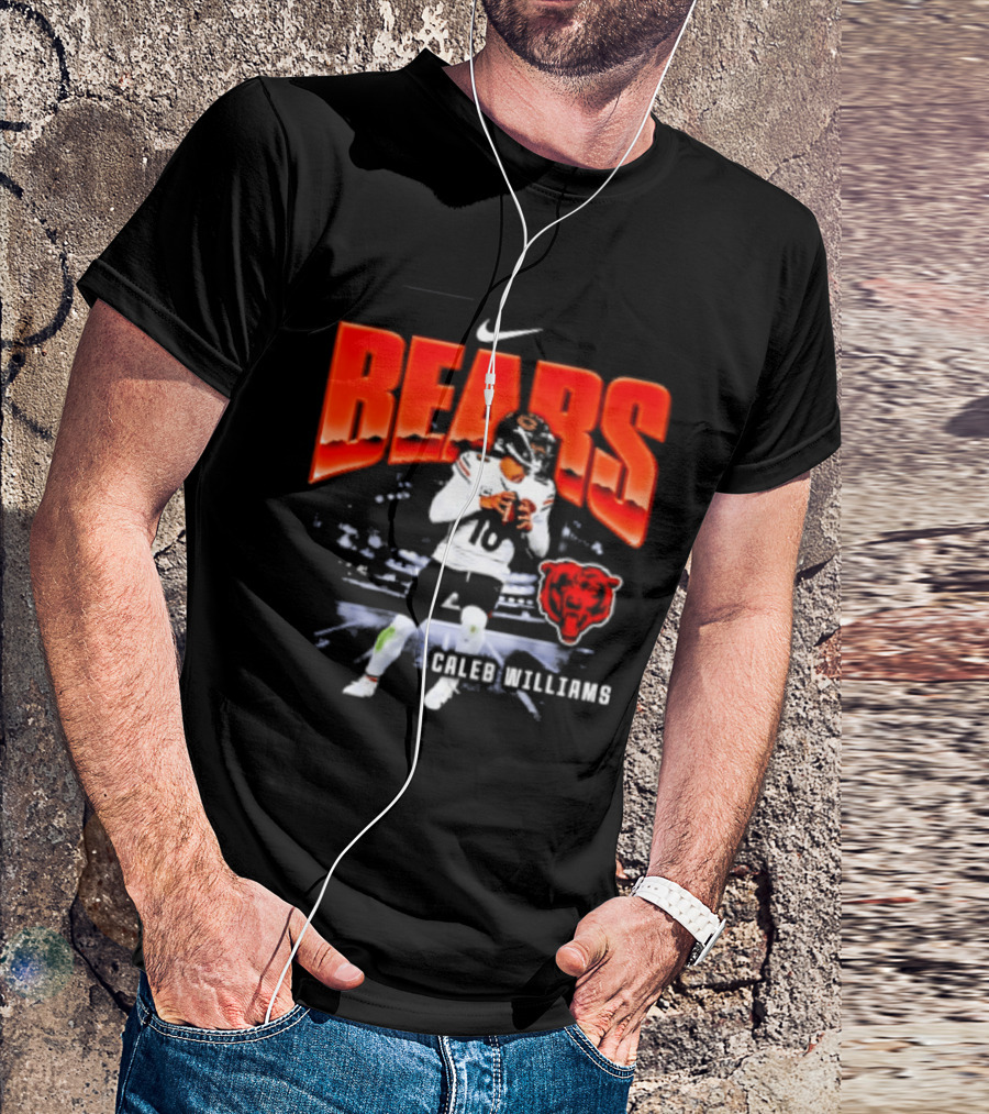 Nike Caleb Williams Bears Player Max90 T-Shirt