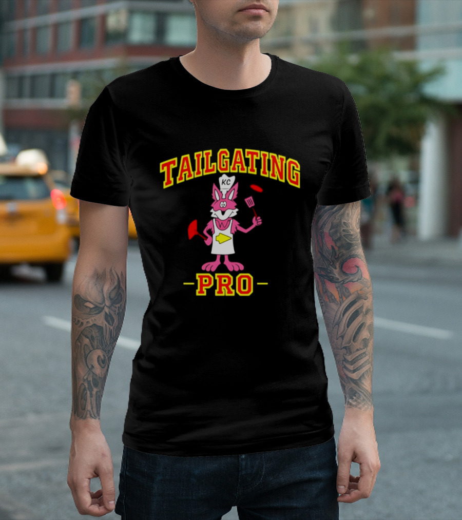 Kansas City Chiefs Tailgating Pro Cartoon Chef Fox T-Shirt