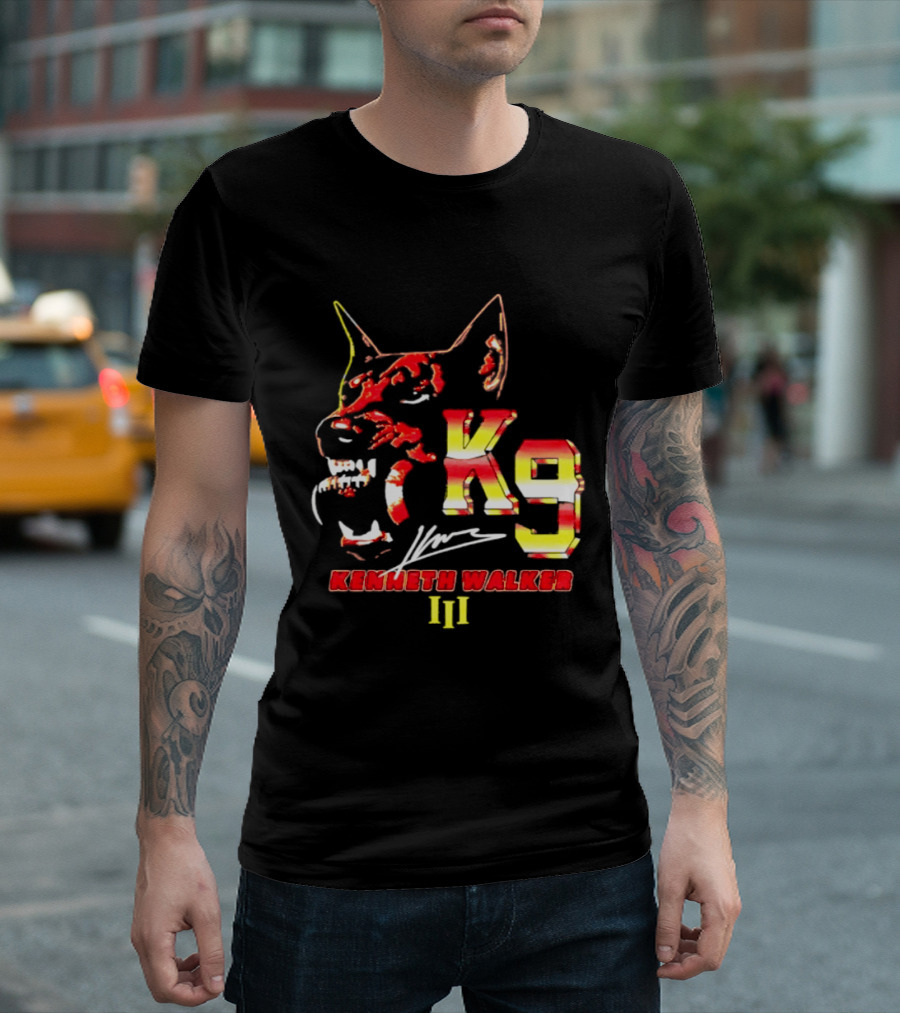 KENNETH WALKER III K9 Kansas City T-Shirt