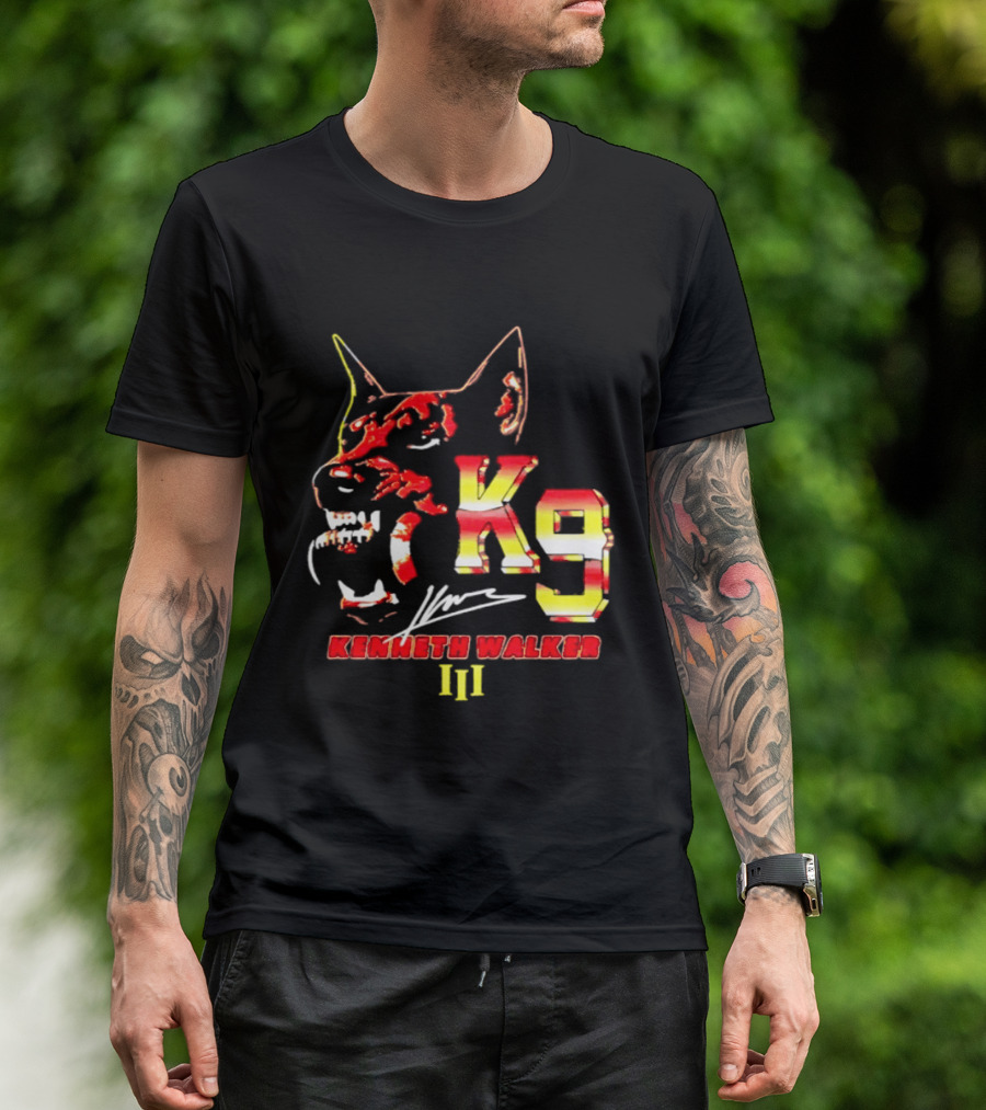 KENNETH WALKER III K9 Kansas City T-Shirt