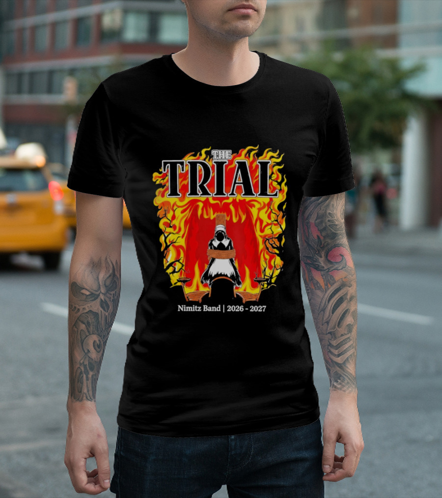 Trial Nimitz Band 2026 2027 Flaming Performer T-Shirt