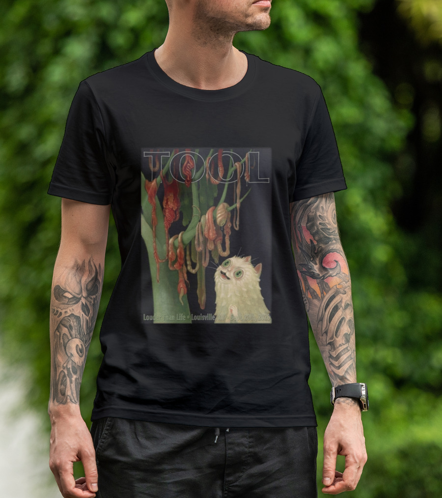 TOOL Louder Than Life Louisville KY Sept 20 2026 Cat T-Shirt