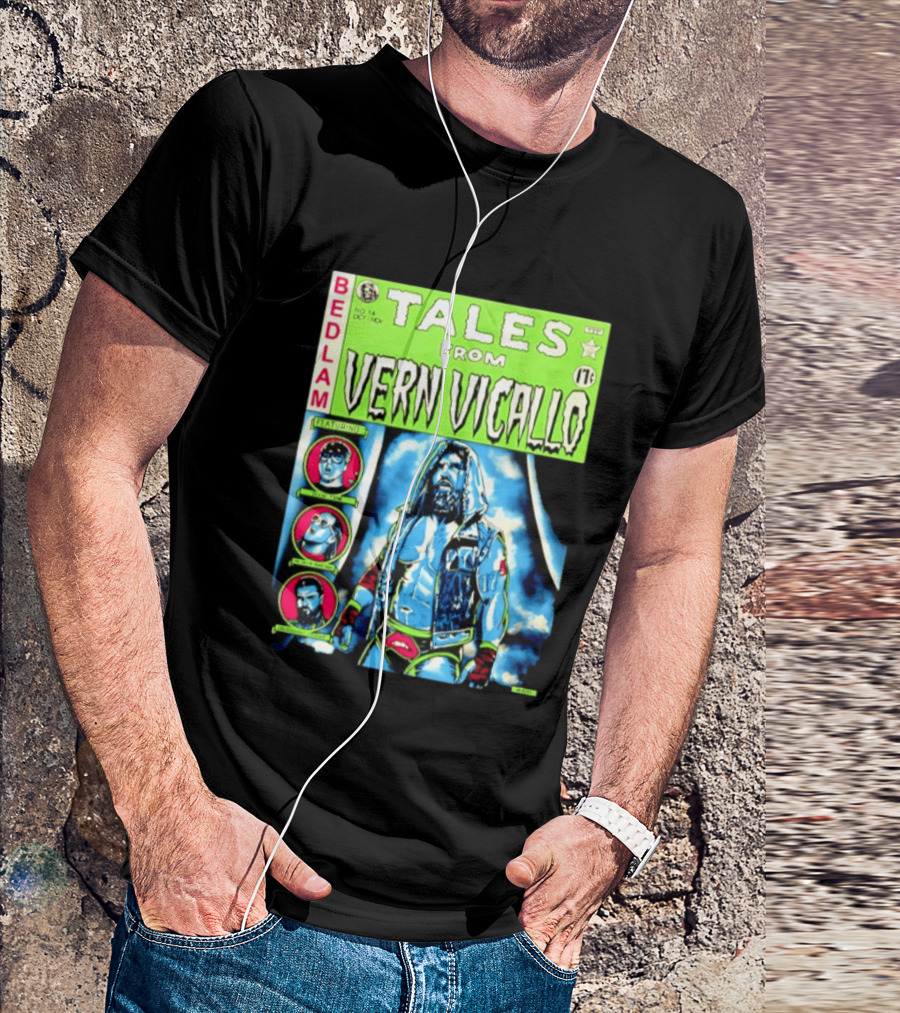 Tales From Vern Vicallo Featuring Bedlam Comic No 14 T-Shirt