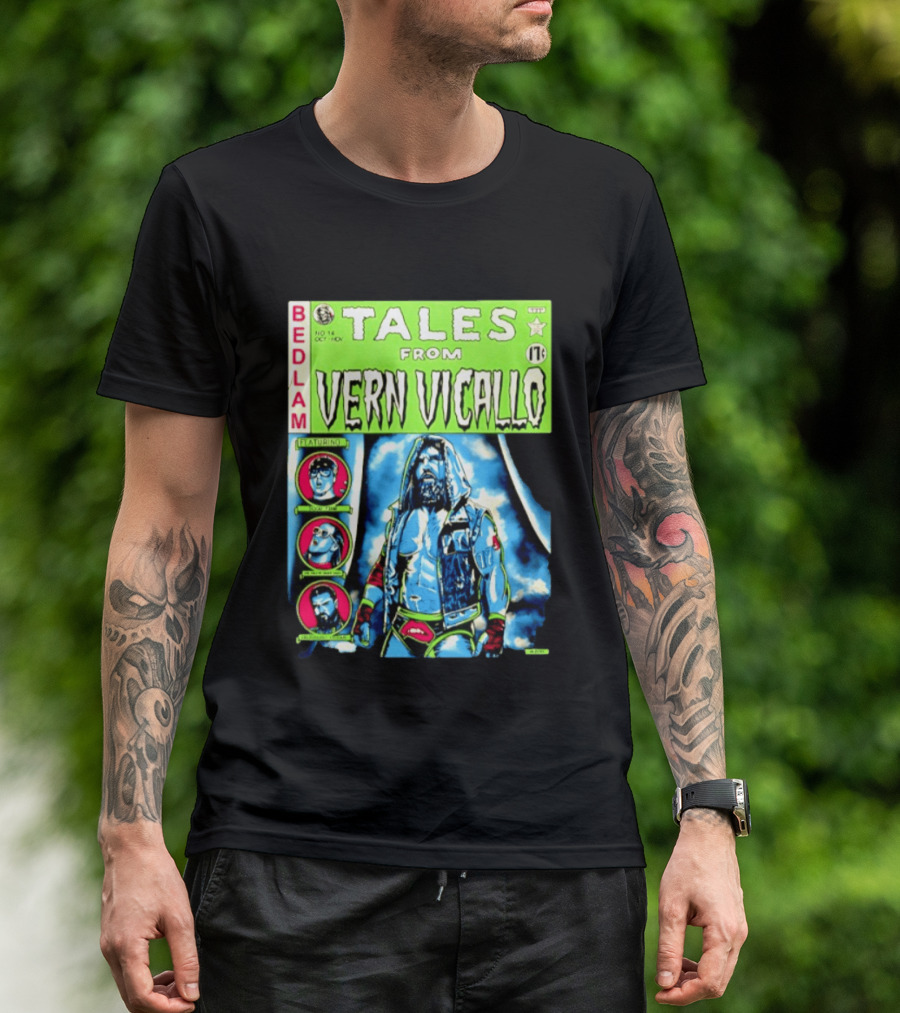Tales From Vern Vicallo Featuring Bedlam Comic No 14 T-Shirt