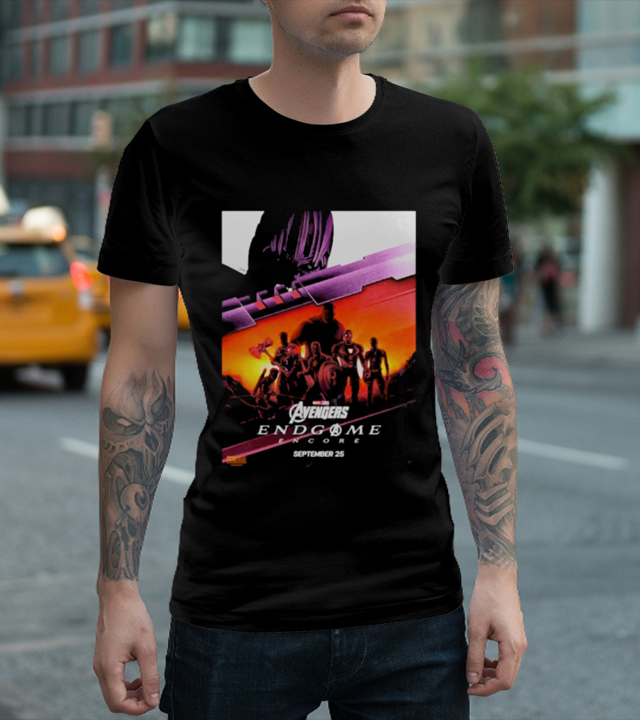Avengers Endgame Encore Marvel Studios September 26 T-Shirt