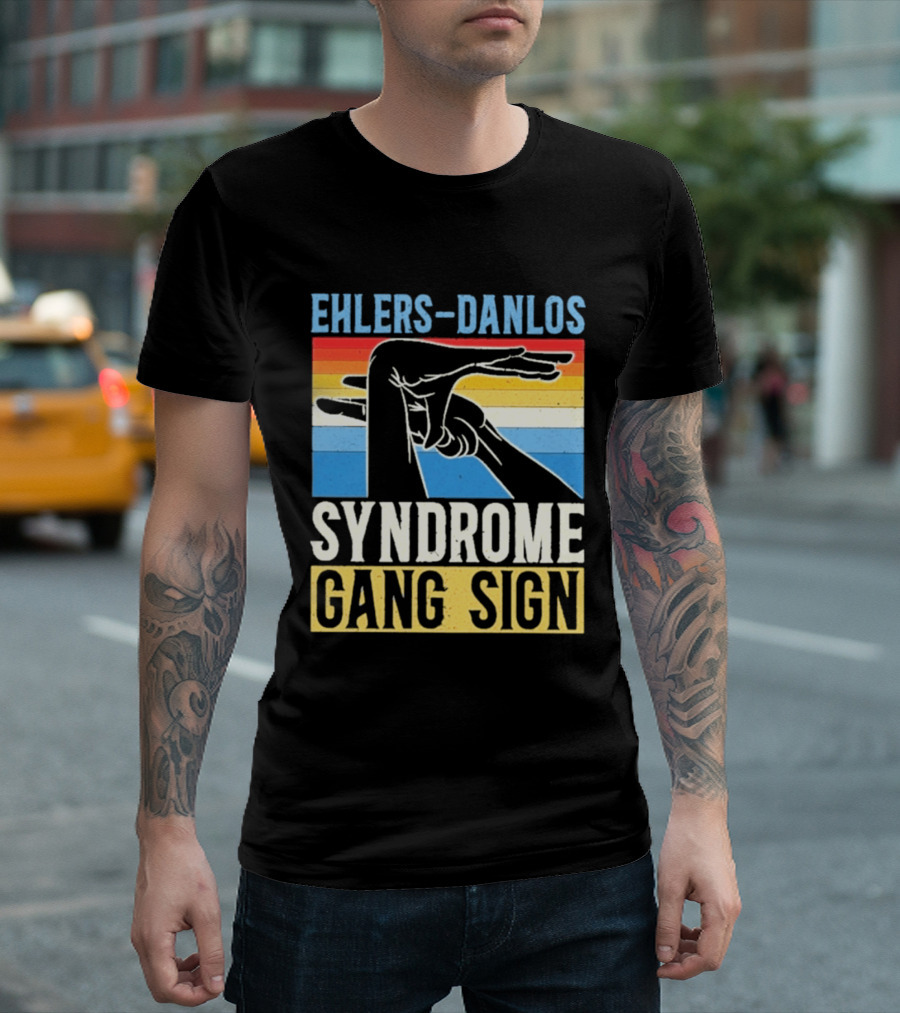 Ehlers Danlos Syndrome Gang Sign T-Shirt