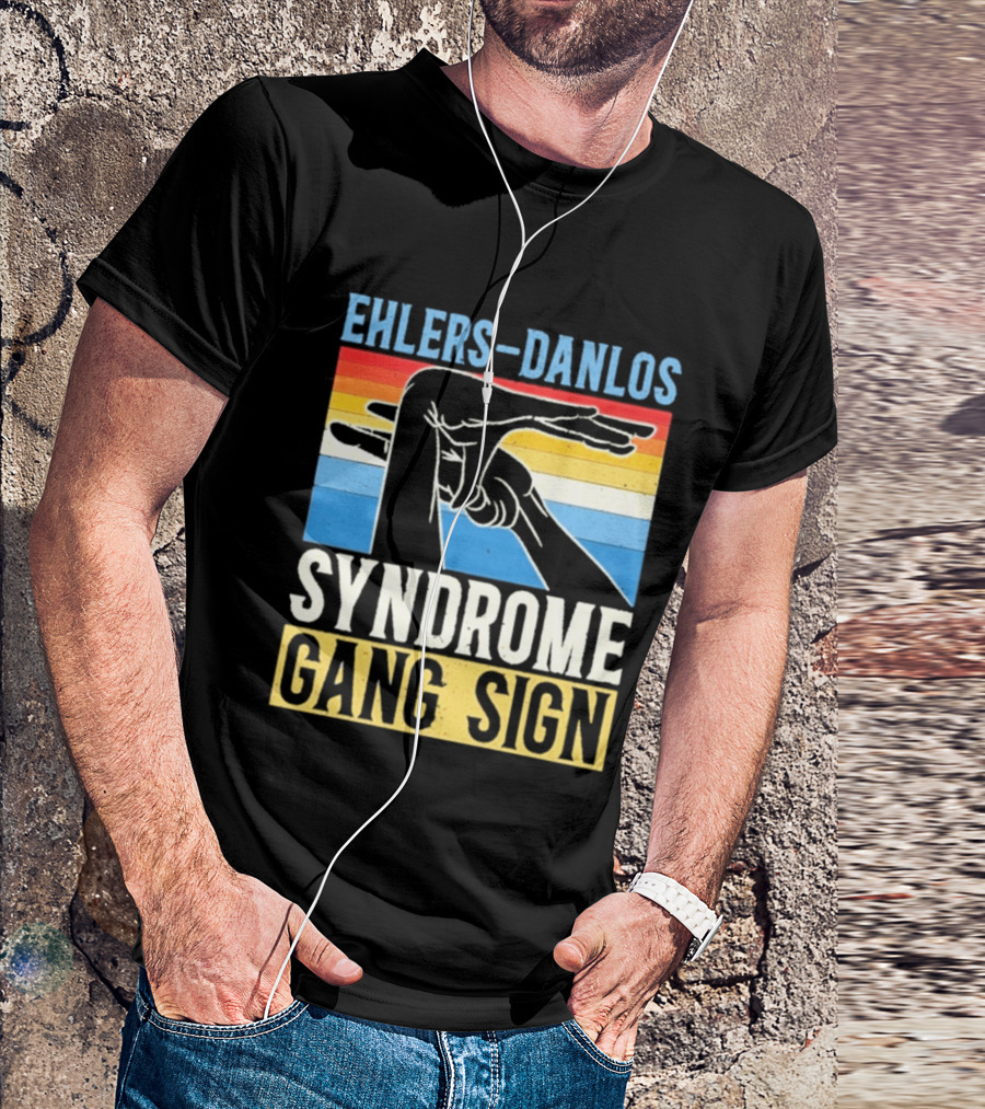 Ehlers Danlos Syndrome Gang Sign T-Shirt