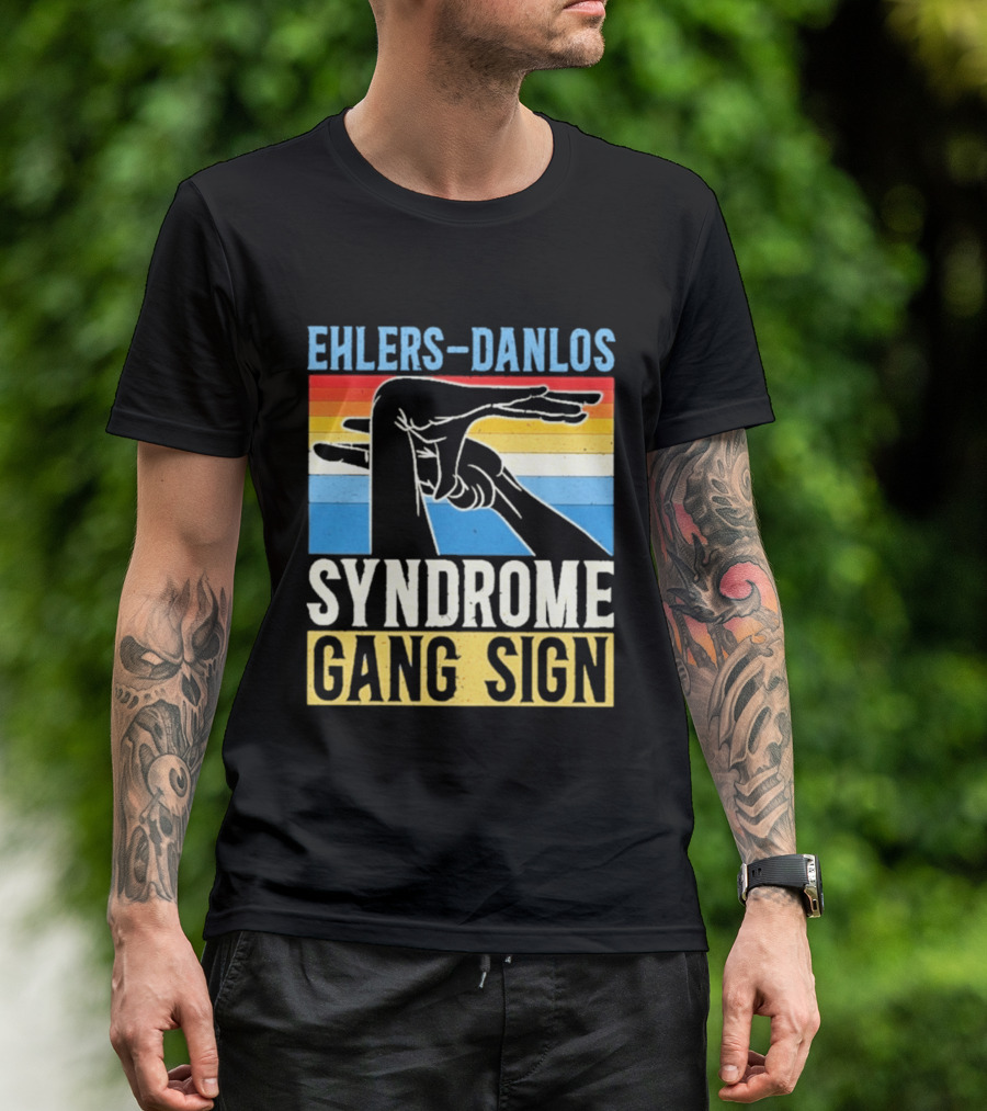 Ehlers Danlos Syndrome Gang Sign T-Shirt