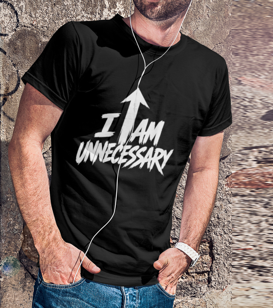 Ethan Iglesias I Am Unnecessary Arrow T-Shirt