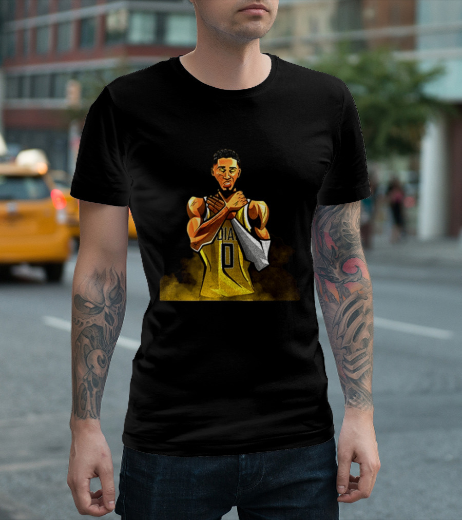 Choke 2.0 Indiana Pacers Reggie Miller Tyrese Haliburton T-Shirt